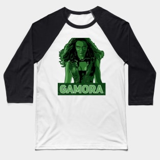 Gamora | Green vintage poster Baseball T-Shirt